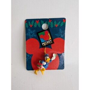 Vtg Enesco Donald Duck Mail Carrier Man Christmas Mini Ornament 274992 Disney
